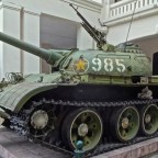 U.S. Tanks and Planes in Vietnam, circa 1973