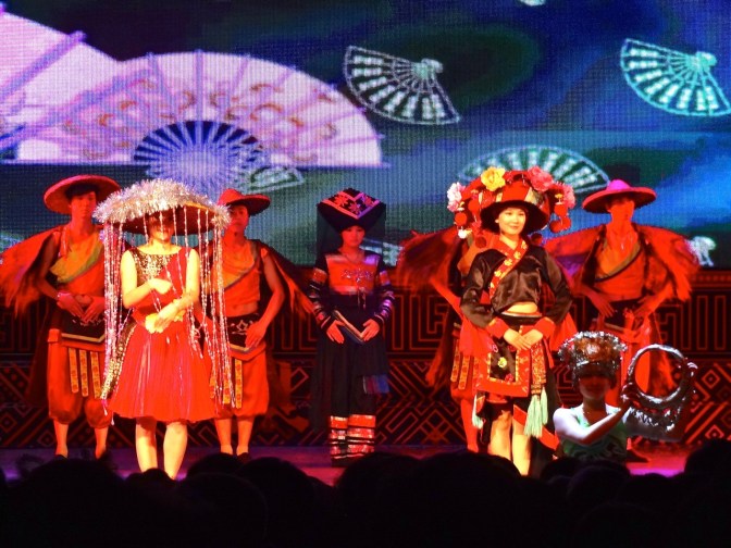 Unlike much of China, the southern portion of the country has a wider diversity of people.  In Guilin, local shows feature the variety of dance, music and customs found only in this part of China.