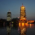 Four rivers and two lakes