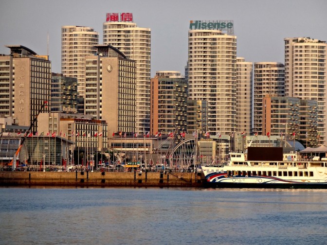 When the 2008 Summer Olympics came to China, all the sailing events were held in Qingdao in and around what is now known as Marina City.