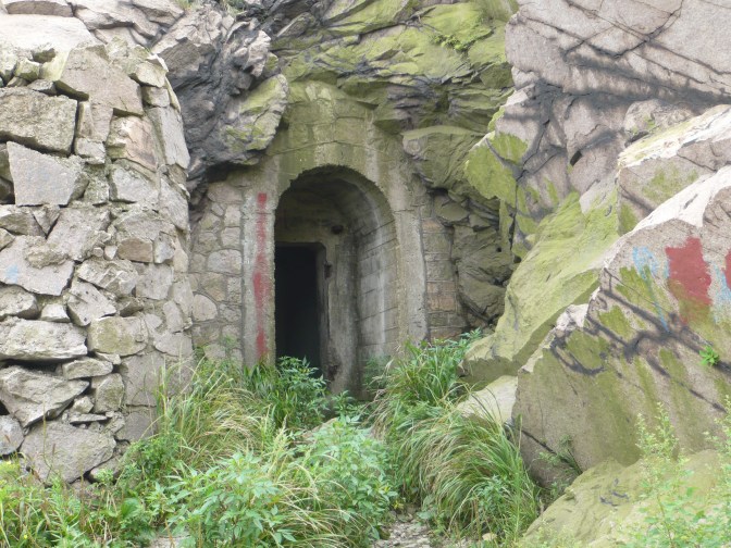 In the high rocky hills overlooking the city are reminders of the early 20th century German occupation of Qingdao. Dozens of abandoned bunkers are scattered on top of the Fu Shan Mountains.