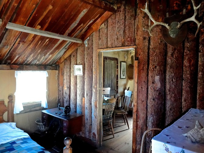 Large and comfortable by 19th century standards, this home featured cozy bedrooms and pot-bellied stoves.